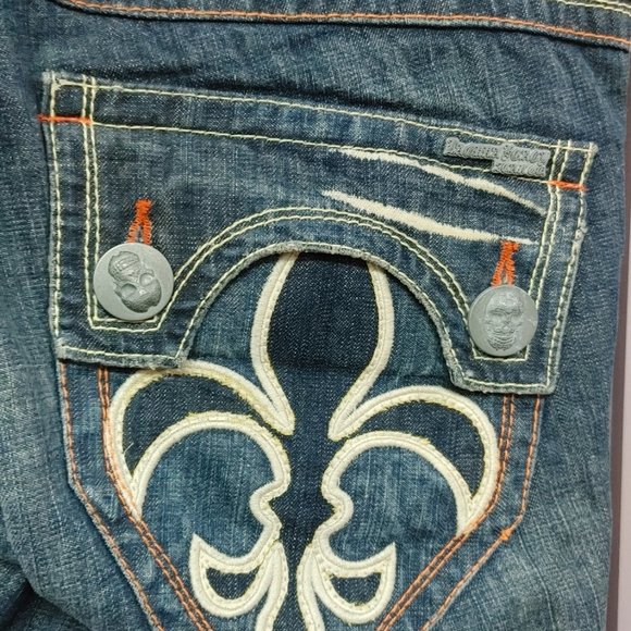 Laguna Beach Skull Jeans - Picture 7 of 13